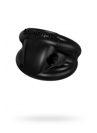 Чёрное эрекционное виброкольцо Strength - Bathmate - в Тамбове купить с доставкой