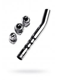Металлический анальный душ с тремя насадками - ToyFa - купить с доставкой в Тамбове