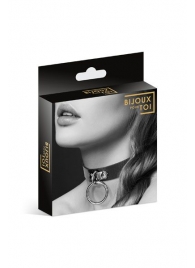 Узенький ошейник из полиуретана с кольцом - Bijoux Pour Toi - купить с доставкой в Тамбове