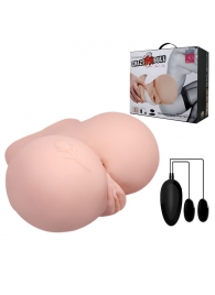Вагина и анус с вибрацией CrazyBull Vagina and Ass - Baile - в Тамбове купить с доставкой