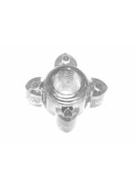 Прозрачное эрекционное кольцо Rings Screw - Lola Games - в Тамбове купить с доставкой