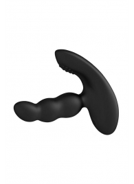 Черный силиконовый стимулятор простаты Levett Nitoc с пультом ДУ - Levett - в Тамбове купить с доставкой