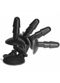 Плаг на присоске Vac-U-Lock Deluxe Suction Cup Plug Accessory - Doc Johnson - купить с доставкой в Тамбове