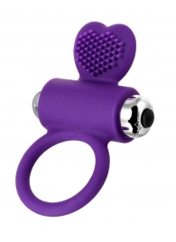 Фиолетовое виброкольцо с ресничками JOS PERY - JOS - в Тамбове купить с доставкой