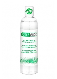 Гель-смазка 2-в-1 MASSAGE   LUBRICANT ALOE VERA - 300 мл. - Waterglide - купить с доставкой в Тамбове