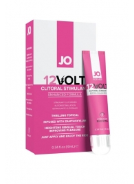 Возбуждающая сыворотка мощного действия JO Volt 12V - 10 мл. - System JO - купить с доставкой в Тамбове