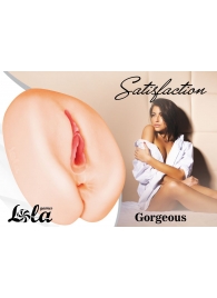 Мастурбатор с 2 тоннелями Satisfaction Gorgeous - Lola Games - в Тамбове купить с доставкой