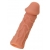 Телесная реалистичная насадка KOKOS Extreme Sleeve 05 с дополнительной стимуляцией - 12,7 см. - KOKOS - в Тамбове купить с доставкой