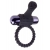 Черное эрекционное виброкольцо Vibrating Silicone Super Ring - Pipedream - в Тамбове купить с доставкой