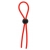 Красное эрекционное лассо с одной бусиной-утяжкой STRETCHY THIN LASSO - Dream Toys - в Тамбове купить с доставкой