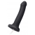 Черный фаллос с имитацией эякуляции Silicon Cum Dildo L - 19,6 см. - Strap-on-me - купить с доставкой в Тамбове