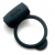 Темно-серое эрекционное кольцо Vibrating Love Ring с вибрацией - Fifty Shades of Grey - в Тамбове купить с доставкой