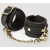 Черные наручники Bound to You Faux Leather Wrist Cuffs - Fifty Shades of Grey - купить с доставкой в Тамбове