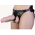 Гигантский фаллоимитатор на присоске в комплекте с трусиками - 26 см. - LOVETOY (А-Полимер) - купить с доставкой в Тамбове