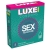Ребристые презервативы LUXE Royal Sex Machine - 3 шт. - Luxe - купить с доставкой в Тамбове