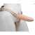 Телесный фаллопротез MEN STYLE с анальным стимулятором - 17,5 см. - LOVETOY (А-Полимер) - купить с доставкой в Тамбове