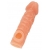 Телесная закрытая насадка с шершавой головкой Cock Sleeve Size M - 15,6 см. - KOKOS - в Тамбове купить с доставкой