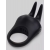 Черное эрекционное виброкольцо Sensation Rechargeable Vibrating Rabbit Love Ring - Fifty Shades of Grey - в Тамбове купить с доставкой