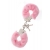 Металлические наручники с розовой меховой опушкой METAL HANDCUFF WITH PLUSH PINK - Dream Toys - купить с доставкой в Тамбове