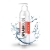 Возбуждающий гель-лубрикант SPLASHGLIDE HOT STIMULATIVE - 330 мл. - Splashglide - купить с доставкой в Тамбове