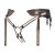 Бронзовый пояс для насадок Desirous Harness - Strap-on-me - купить с доставкой в Тамбове
