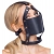 Черный намордник с кляпом-шаром Head Harness With A Gag - Orion - купить с доставкой в Тамбове