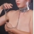 Серебристый ошейник из искусственной кожи - Sitabella - купить с доставкой в Тамбове