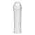 Текстурированная насадка на пенис Clear Textured Penis Enhancing Sleeve Extension - 16,5 см. - BlueLine - в Тамбове купить с доставкой