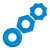 Комплект из трех голубых колец для эрекции 3-Pack Nuts   Bolts Stretch Cock Ring Set - BlueLine - в Тамбове купить с доставкой