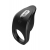 Черное эрекционное виброкольцо Vibro Lust Ring - MALESATION - в Тамбове купить с доставкой