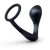 Черное эрекционное кольцо со стимулятором простаты Ringer Cock Ring   Plug - b-Vibe - в Тамбове купить с доставкой