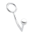 Кольцо на пенис с анальным стимулятором Stainless Steel Anal Hook   Cock Ring - BlueLine - в Тамбове купить с доставкой