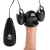 Черная стимулирующая насадка для головки полового члена Multi Speed Vibrating Penis Head Teaser - XR Brands - в Тамбове купить с доставкой