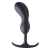 Черный массажер простаты с утяжелителями Premium Silicone Weighted Prostate Plug Large - 18,8 см. - XR Brands - в Тамбове купить с доставкой