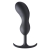 Черный массажер простаты с утяжелителями Premium Silicone Weighted Prostate Plug XL - 20,8 см. - XR Brands - в Тамбове купить с доставкой