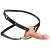 Телесный полый страпон на черных регулируемых ремешках 2’’ Erection Smooth Silicone Penis Sheath - XR Brands - купить с доставкой в Тамбове