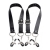 Ремни с зажимами для половых губ Spread Labia Spreader Straps with Clamps - XR Brands - купить с доставкой в Тамбове