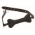 Черный кляп в форме косточки Hound Adjustable Dog Bone Gag - XR Brands - купить с доставкой в Тамбове
