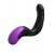 Черно-фиолетовый вибромассажёр простаты Hyper-Pulse P-Spot Massager - Pipedream - в Тамбове купить с доставкой