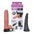 Страпон с 2 насадками и вибрацией UniStrap - 20 и 18 см. - LOVETOY (А-Полимер) - купить с доставкой в Тамбове