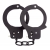 Чёрные наручники из листового металла BONDX METAL CUFFS BLACK - Dream Toys - купить с доставкой в Тамбове
