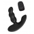 Черный силиконовый стимулятор простаты Levett Nitoc с пультом ДУ - Levett - в Тамбове купить с доставкой