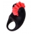 Чёрно-красное эрекционное виброкольцо Erotist - Erotist Adult Toys - в Тамбове купить с доставкой