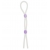Прозрачное эрекционное кольцо-лассо SILICONE LASSO COCK RING DUAL BEADS - NMC - в Тамбове купить с доставкой