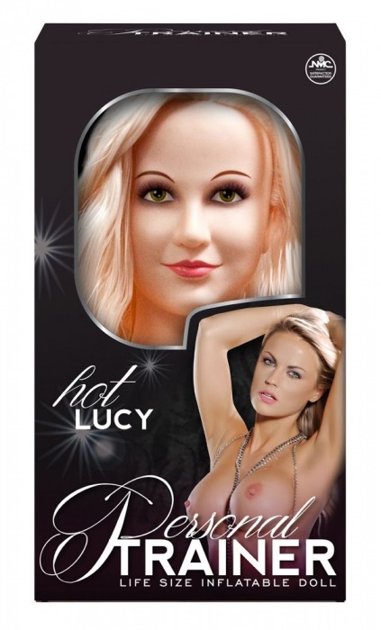 Надувная кукла с вибрацией и 2 любовными отверстиями Hot Lucy Lifesize Love Doll - NMC - в Тамбове купить с доставкой