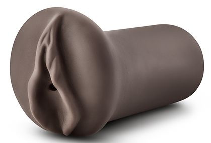 Коричневый мастубратор-вагина Nicole s Kitty - Blush Novelties - в Тамбове купить с доставкой