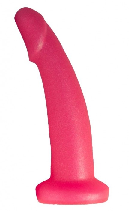 Розовый плаг-массажёр для простаты - 13,5 см. - LOVETOY (А-Полимер) - в Тамбове купить с доставкой