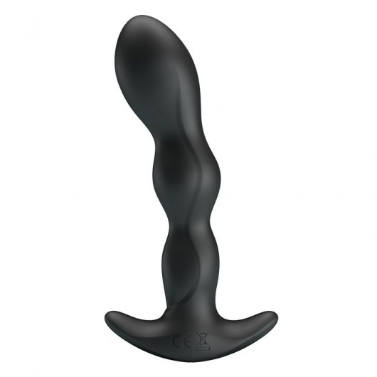 Черный анальный стимулятор простаты с вибрацией Special Anal Massager - 14,5 см. - Baile - в Тамбове купить с доставкой