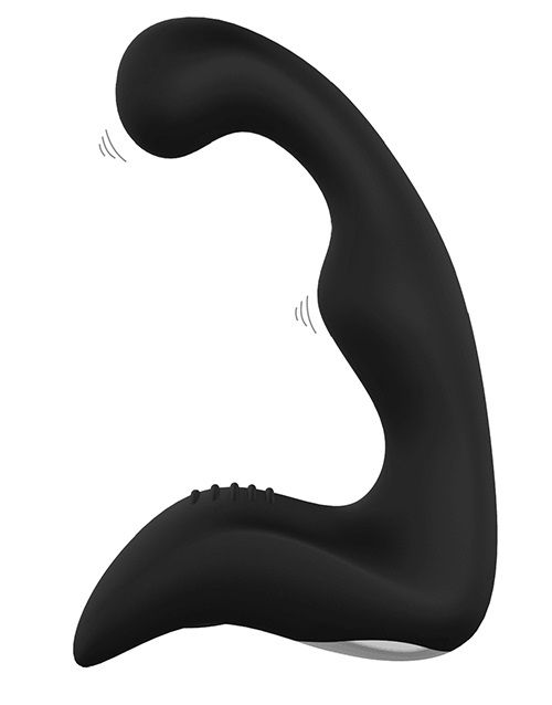 Чёрный перезаряжаемый массажёр простаты BOOTY PLEASER - Dream Toys - в Тамбове купить с доставкой