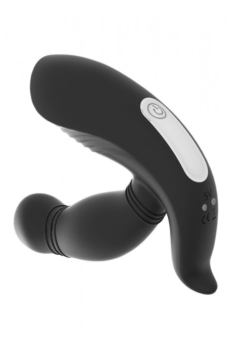 Черный вибромассажер простаты PROSTATE HERO - Dream Toys - в Тамбове купить с доставкой